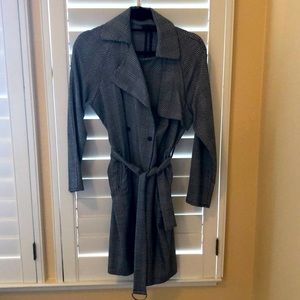 Houndstooth TopShop Trench